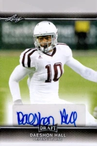 2017 Leaf Draft Daeshon Hall Autographed Rookie Card - Bild 1 von 1