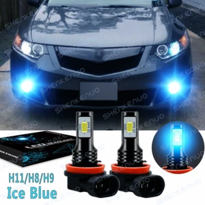 Bombillas LED de conducción antiniebla azul hielo súper brillantes para Acura TSX 2009-2014 2 piezas - Imagen 1 de 12