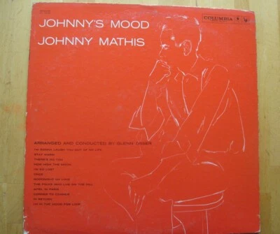 Johnny Mathis--Johnny's Mood--1960 Vinyl LP--Six Eyes Logo Label--Company Sleeve - Image 1 of 4