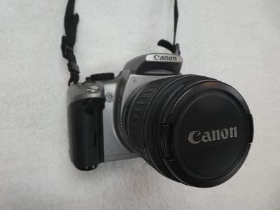 Canon EOS Digital Rebel XT 8MP DSLR Camera W/ Cannon EF-S 18-55 mm Zoom Lens  - Image 1 of 4