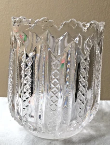 1890's Victorian Duncan Miller {Mardi Gras} Crystal Spooner Sawtooth Edge - Picture 1 of 5
