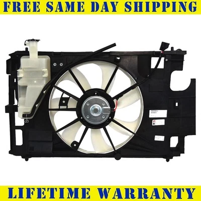 New Radiator Condenser Fan Assembly For 2012-2019 Toyota Prius C 1.5L - Image 1 of 4