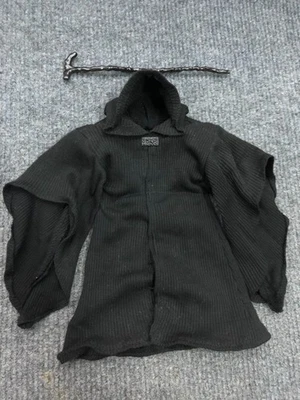 1/6 Personalizado Star Wars Emperador Palpatine Capa Negra y Bastón para Figura de Acción Foto 1 de 3