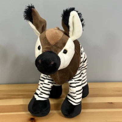 Ganz Webkinz Okapi 10” Beanbag Plush HM445 No Code - Image 1 of 4
