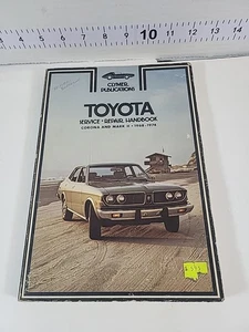 Manual de reparación de servicio Toyota Corona & Mark II 1968-1974 Clymer Publications - Imagen 1 de 12