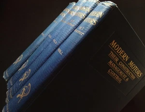 Modern Motors Volumes I - IV - H. Thornton Rutter - c1920's - Virtue & Co. - HB - Bild 1 von 24