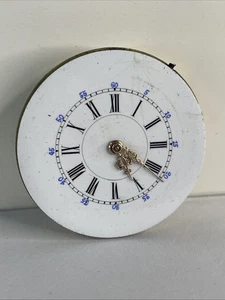 Vintage White Enamel Dial Swiss Three-Quarter Plate Mechanical Pocket Watch - Bild 1 von 4