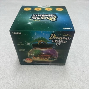 Dinosaur Terrarium Kit ( Light Up ) Kids Toys  New *Open Box - Picture 1 of 7