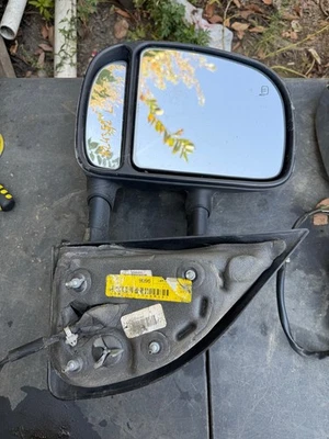 03 04 05 Ford Excursion Left Driver LH Door Mirror Dual Arms w/ Signal  Foto 1 de 3