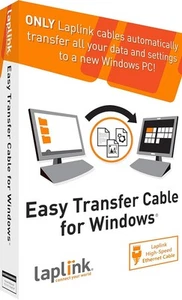 Cable for Windows Includes PCmover Express Software and Ethernet PC to PC Cable - Picture 1 of 8