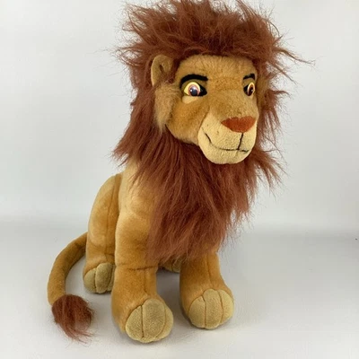 Disney O Rei Leão Simba 16" Brinquedo de Pelúcia Bicho de Pelúcia Aplausos Vintage Mufasa - Imagem 1 de 4