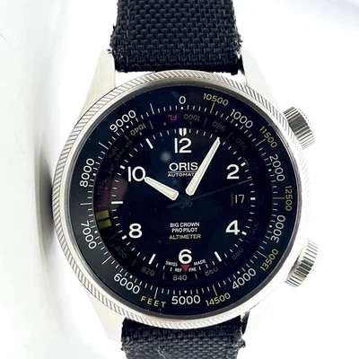 oris Big Crown Propilot Altimeter Full Set + Oris Extra Strap 01 733 7705 4134 - Image 1 of 4