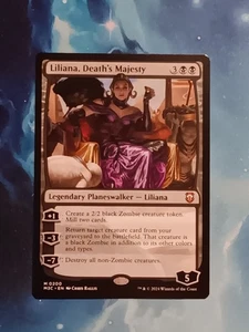 Liliana, Death's Majesty 0200 Non Foil Mythic Modern Horizons 3 MTG Near Mint - Picture 1 of 2