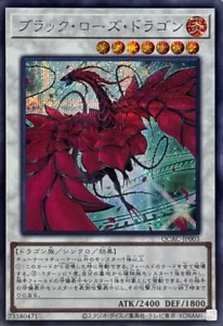 QCAC-JP003 - Black Rose Dragon - B Secret Rare/Yu-Gi-Oh! Japanese - Picture 1 of 2