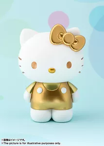 Hello Kitty Actionfigur Gold Statue Bandai Figuarts Zero AUF LAGER USA - Bild 1 von 5