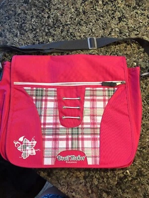 Nuevo bolso de mensajero o portátil/hombro Trailmaker rosa/negro Trailmaker  Foto 1 de 4