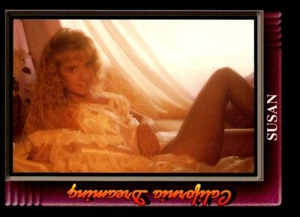 1992 Holo Pleasures P5 Susan | Soft-Focus Risqué Pin-Up Card Retro Glow - Bild 1 von 2