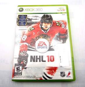 NHL 10 XBOX 360 Complet CIB TESTÉ hockey sports