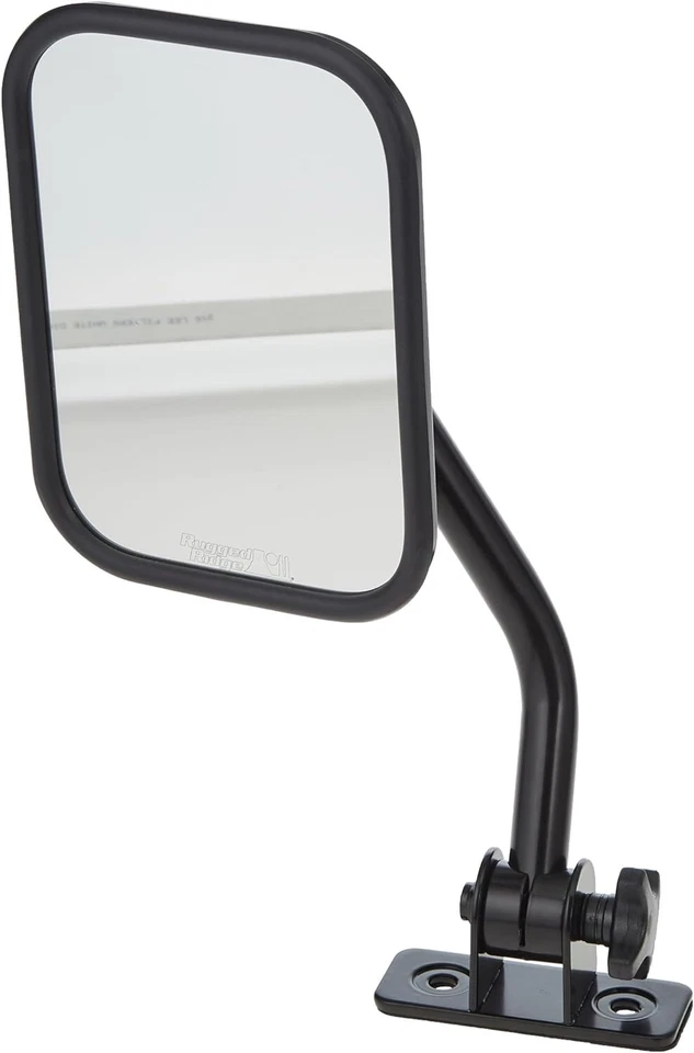 Rugged Ridge 11025.13 Quick Release Rectangle Mirror for Jeep Wrangler JKU/LJ/TJ Foto 1 de 4
