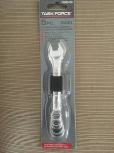 COMBINATION WRENCH SETS 5pc.SAE 3/8 ,7/16 ,1/2 ,9/16 ,5/8 Total 5 Tools NIP - Picture 1 of 4
