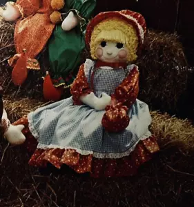 VTG Heartfelt Friends Jenny 36" Country Doll by The Gingham Goose VIP Cranston - Picture 1 of 4