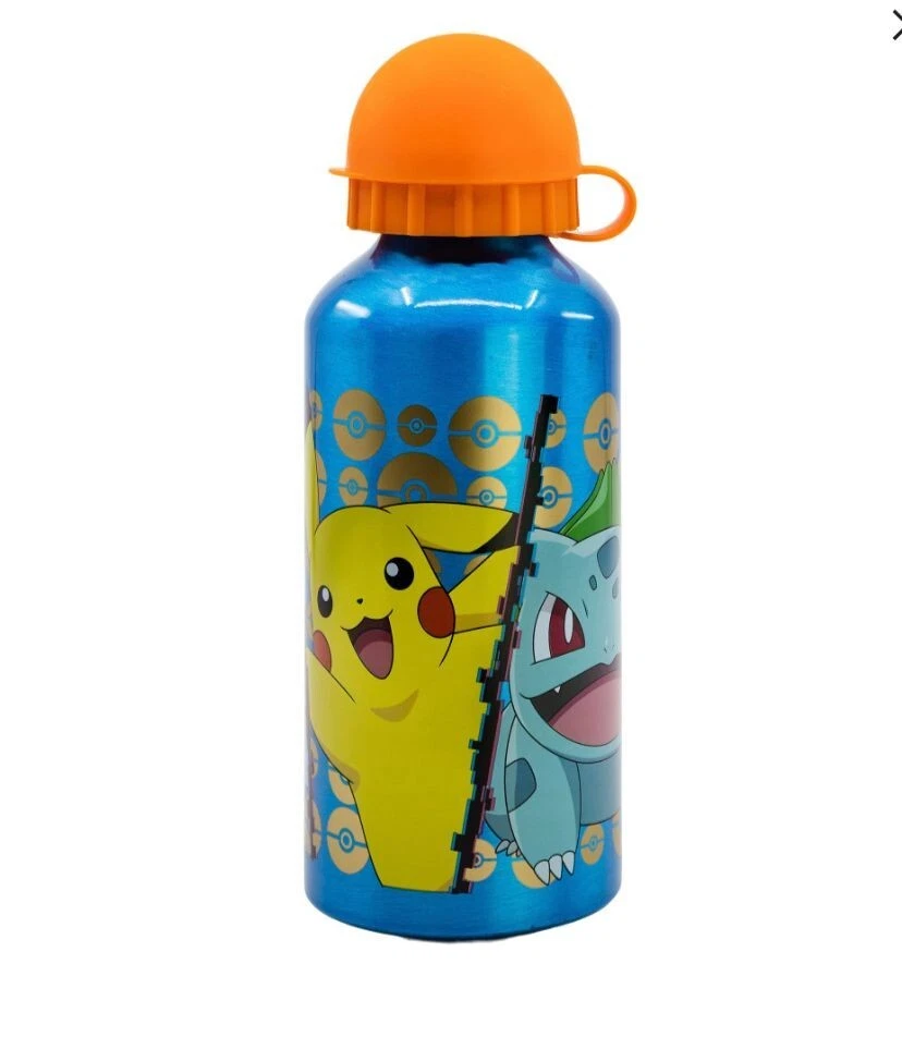 Pokémon Aluminium Trink Flasche Pikachu und Co. Kinder - Bild 1 von 1