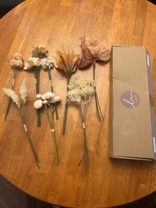 Ling's Moment Apricot Artificial Flower Wedding Modern Centerpieces - Picture 1 of 5