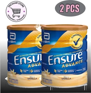 Pack x 2- ensure-advance food supplement vanilla (800grs) - Picture 1 of 1