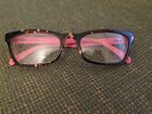 LADIES GLASSES FRAME ''BOOTS HONEY'' TORTOISE SHELL/PINK EFFECT PLASTIC preowned