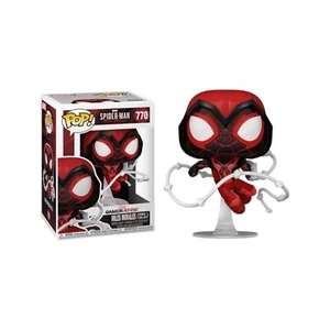Funko Pop! Miles Morales Crimson Cowl Suit #770 – Figura da Collezione - Imagen 1 de 1
