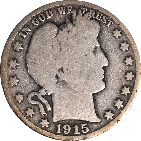 1915-P Barber Half Dollar Great Deals From The Executive Coin Company Cover