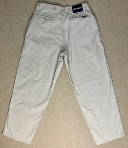 JNCO TRENCHER Pants Mens Size 34x32 (actual 32x32) Khaki Wide Leg USA Made VTG - Picture 1 of 19