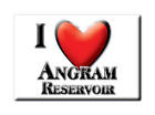 Angram Reservoir, North Yorkshire, England - Magnet Souvenir Uk