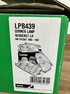 Lucas LPB439 Front Indicator Lens Corner Lamp For VW Passat 1988-1993 - Picture 1 of 7