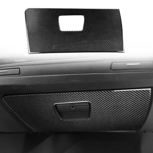 Caja de almacenamiento copiloto de fibra de carbono real ajuste BMW Serie 3 E90 2005-2012 - Imagen 1 de 11