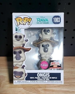 Pop! Disney Raya And The Last Dragon Ongis Flocked Funko Target Con LE Exclusive - Picture 1 of 2