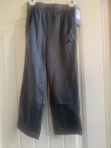 Boys Nike Air Jordan Jumpman Size 6 Therma Fit Pants 852747 485 Grey MSRP $48 - Picture 1 of 6