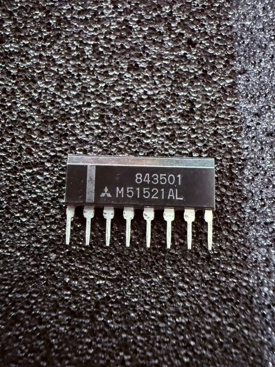 1 Stück/pc. M51521AL - MITSUBISHI - SIP8 -  Dual Audio Preamplifier - Image 1 of 1