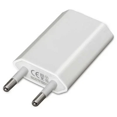 CARICABATTERIA PRESA CASA SPINA MURO ALIMENTATORE USB 5V 1A OPPO GALAXY SAMSUNG - Immagine 1 di 2