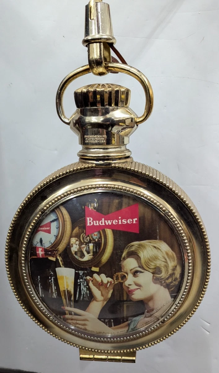 Budweiser Rotating In Collectible Breweriana Clocks for sale | eBay