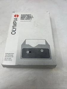 GENUINE AEG OLYMPIA CARBON RIBBON C TYPEWRITER IN BOX BLACK INK - Picture 1 of 2