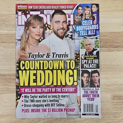 In Touch Magazine January 6 2025 Taylor And Travis Countdown To Wedding Foto 1 de 3