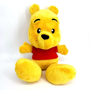 DISNEY'S WINNIE THE POOH 12" PLUSH TOY-WALT DISNEY WORLD-DISNEYLAND-BEAR-YELLOW - Picture 1 of 12