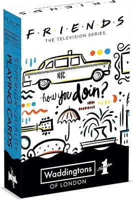 Friends Waddingtons Of London Number 1  Playing Card Game - Image 1 of 3