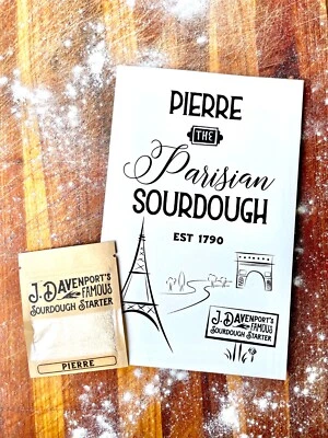 234+ AÑOS ARRANCADOR DE MASA MADRE DE LA REVOLUCIÓN FRANCESA, PARISINA, ENVÍO GRATUITO Foto 1 de 4