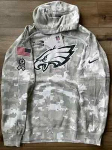 Philadelphia Eagles Nike 2024 Salute to Service Hoodie NWT XL NOT A FAKE - Picture 1 of 2