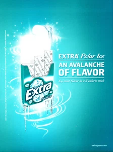 EXTRA GUM AD #30 MAGAZINE promo AD 2011 - Picture 1 of 2