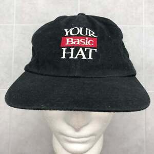 Vintage Basic Brand Cigarettes 'Your Basic Hat' Promotional Hat Adult OSFA