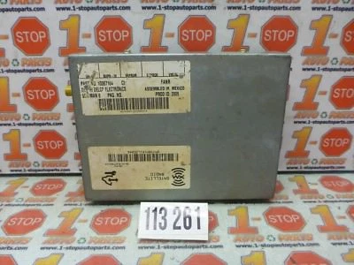 GMC Yukon 2006 módulo receptor satélite opcional U2K 10367164 OEM Foto 1 de 4