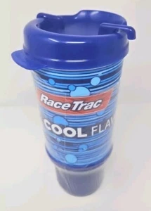RaceTrac Whirley DrinkWorks Travel Mug Cup with Lid 32 Oz Made in USA. Blue. - Picture 1 of 4